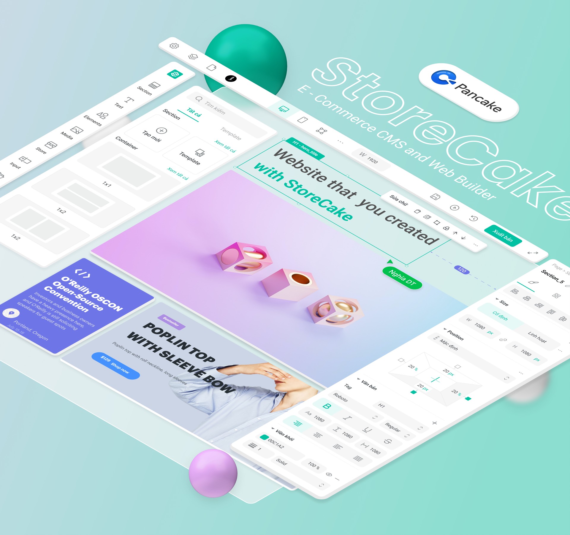 Design System Isometric Illustration