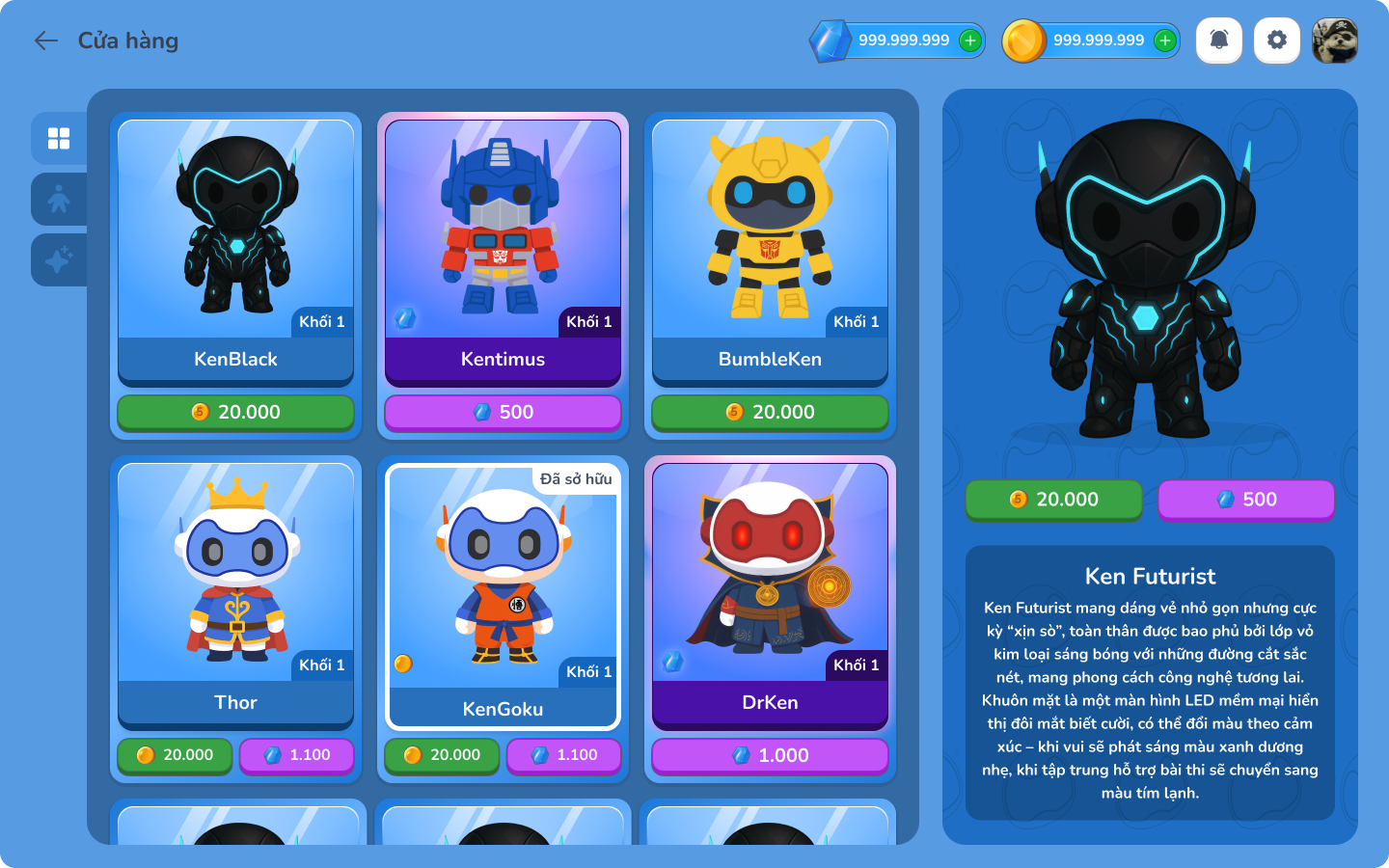 Examdee Character Store